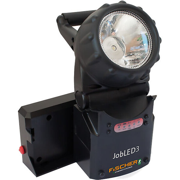 FiSCHER Akkumulatorentechnik LED-Handscheinwerfer mit Notlichtfunktion JOBLED2.V3